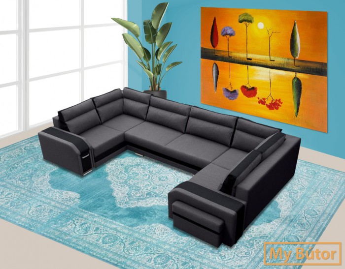 Assan U formájú modern sarokülő - U alakú kanapé