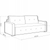 Blanco modern kanapé
